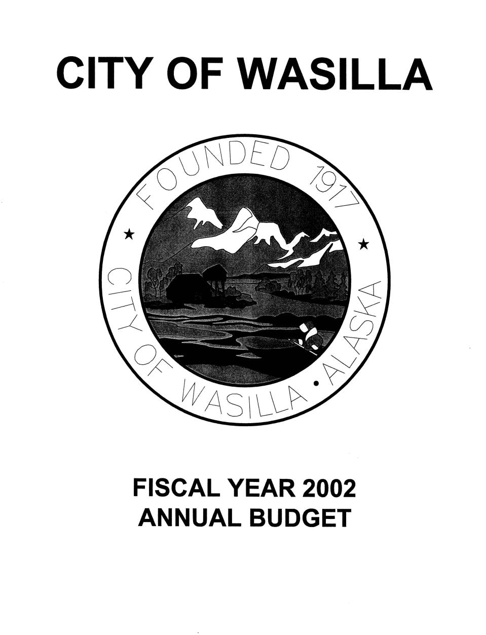 FY2002 Cover Page