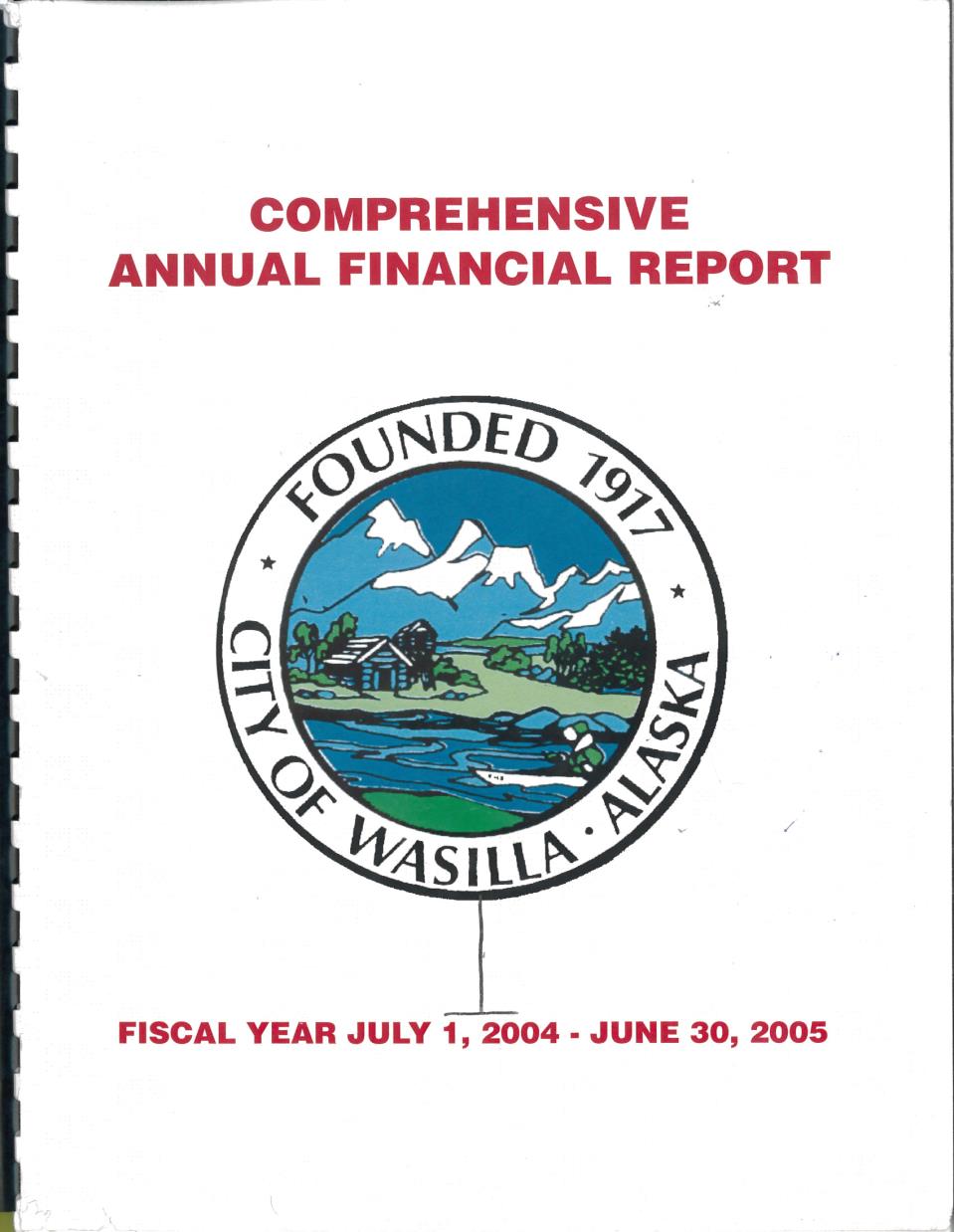 FY2005 CAFR