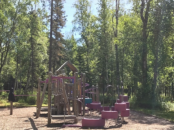 playground Rv camp lake Lucile Wasilla Alaska