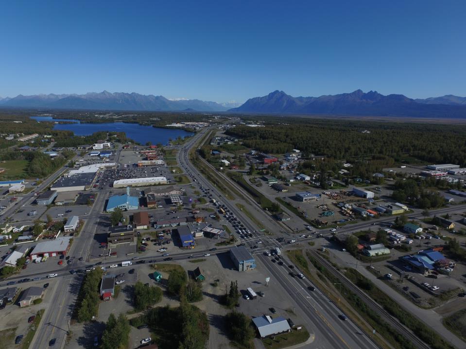 wasilla from above