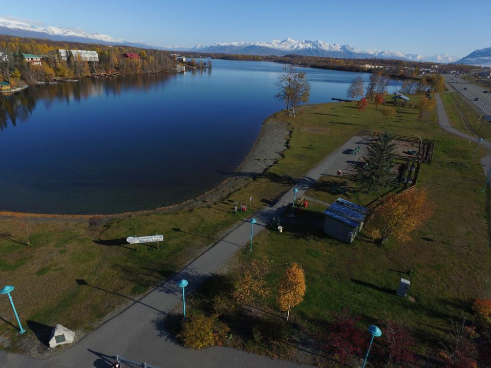 Wasilla Lake high view